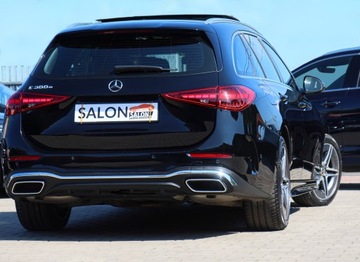 Mercedes Klasa C W206 Kombi Plug-In 2.0 300e 313KM 2023 Mercedes C300e 313 koni 2xAMG Panorama Hak Blis Webasto Ambiente LKA Hi-Fi, zdjęcie 8