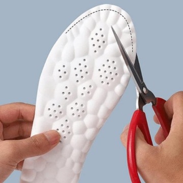 WKŁADKI DO BUTÓW AMORTYZUJĄCE MIĘKKIE NA BOLĄCE STOPY LEKKIE PIANKOWE 41-42