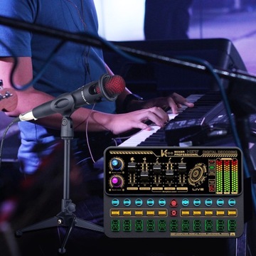 Портативный преобразователь голоса для живой звуковой карты SK500