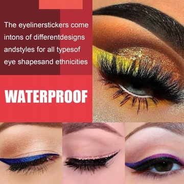 4Pairs wodoodporna linia powiek Stick wielokr