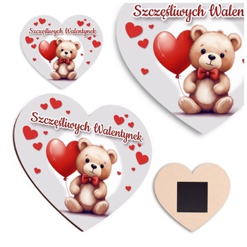upominek na szkolne walentynki magnes prezent na walentynki dla koleżanki
