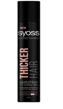 SYOSS 300ML LAKIER THICKER HAIR