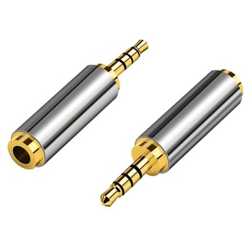 ADAPTER PRZEJŚCIÓWKA MINI-JACK 3,5MM NA 2,5MM JACK