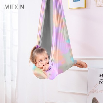 СЕНСОРНЫЕ КАЧЕЛИ ДЕТСКИЕ ГАМАКИ 230х150см