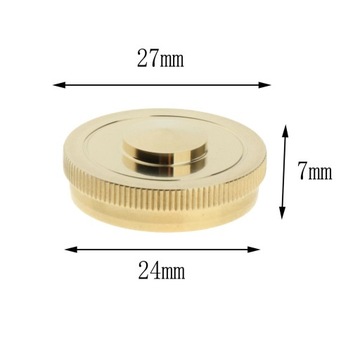 4 шт., крышка цилиндра валторны, золотые кнопки для саксофона для альта
