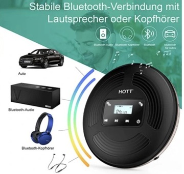 ПОРТАТИВНЫЙ ПРОИГРЫВАТЕЛЬ CD-ДИСКОВ ДЕНВЕР