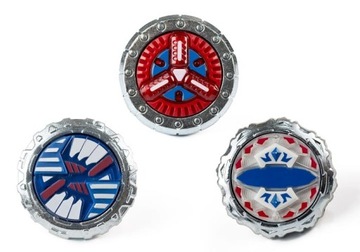 PISTOLET Z WYRZUTNIĄ SPINNER TRIO SHOT BLASTER