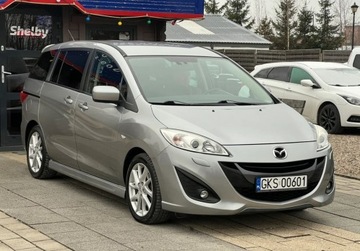 Mazda 5 II 2.0 MZR 150KM 2012 Mazda 5 2.0BENZ. 150KM Xenon Klima Tempomat 7 Foteli ZAREJESTROWANY 2.0, zdjęcie 3