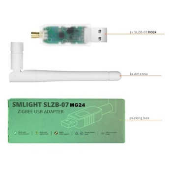 Мини-адаптер SLZB-07mg24 Zigbee Gateway EFR32MG24 USB EFR32 Home Assistant