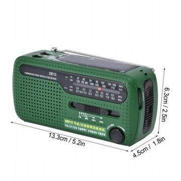 СОЛНЕЧНЫЙ ФОНАРЬ АВАРИЙНОГО FM С РУЧНОЙ РУЧКОЙ