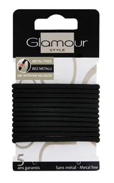 РЕЗИНКИ ДЛЯ ВОЛОС INTER-VION (12) ТОЛЩИННЫЕ, БЕЗ МЕТАЛЛА 4