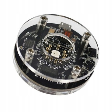 ЧАСЫ ЦИФРОВОЙ БУДИЛЬНИК NIXIE TUBE ЭЛЕКТРОННЫЙ IN12