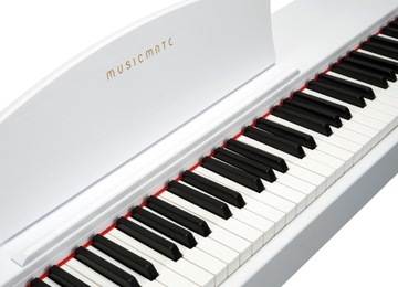 Pianino cyfrowe MusicMate MM-P40-W ClassicTouch białe