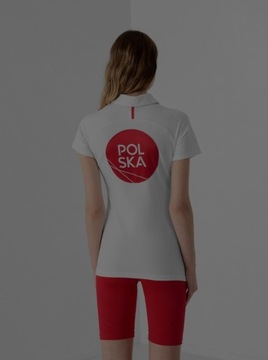 Tshirt damski polo 4F POLSKA TSD906R r. L