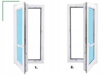 Окно ПВХ Schüco RU белое 70x55 700x550