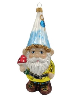BOMBKI CHOINKOWE SZKLANE Leśny skrzat 19cm