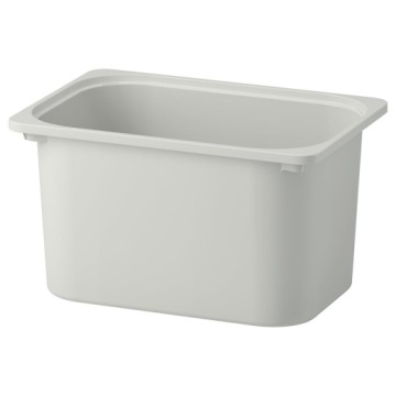 Коробка для іграшок контейнер великий сірий 42x30x23 см IKEA TROFAST