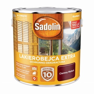 Sadolin Экстра темная морилка под красное дерево 2,5 л