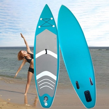 НАДУВАННАЯ ДОСКА ДЛЯ ПЛАВАНИЯ 320 СМ + ВЕСЛО + СУМКА