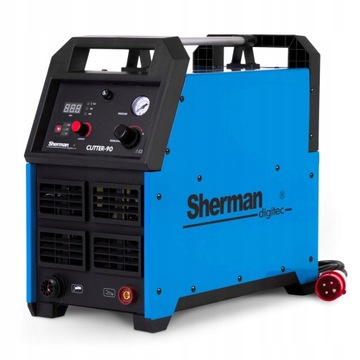 ПЛАЗМЕННЫЙ РЕЗАК PLAZMA SHERMAN CUTTER 90 400В 85А HF IGBT АЛЮМИНИЙ 6M