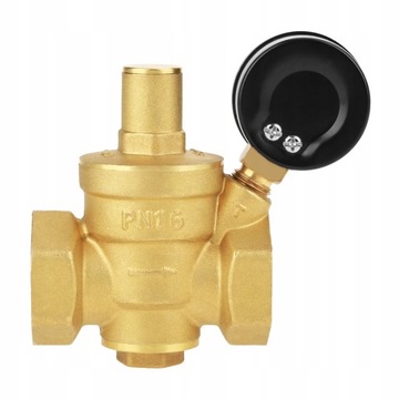 РЕДУКТОР ДАВЛЕНИЯ ВОДЫ С МАНОМЕТРОМ 17мм РЕГУЛЯТОР DN25