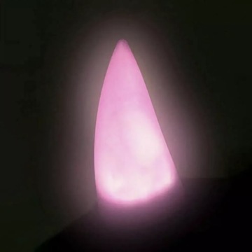 Светящиеся рожки для шлема - LED 1 шт. Розовый