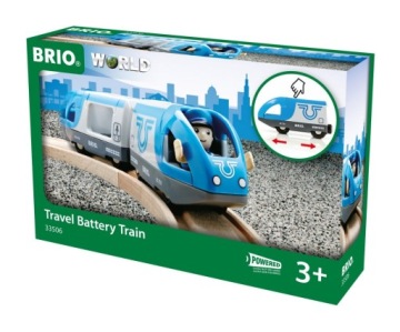 АККУМУЛЯТОРНЫЙ ПАССАЖИРСКИЙ ПОЕЗД + РИСУНОК BRIO 33506