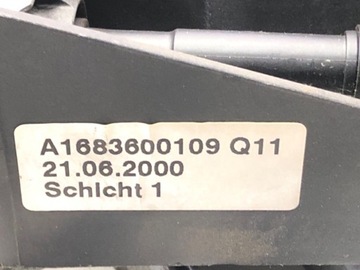 PÁKA PÁKY ŘAZENÍ MERCEDES W168 A1683600109 1.7 90KM 97-05