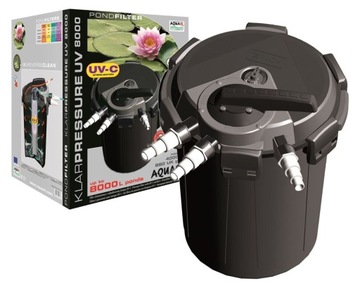 Aquael KlarPressure UV 8000 filtr z lampą UV do stawu oczka wodnego