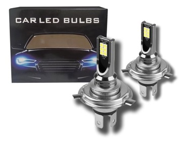 2x СВЕТОДИОДНЫЕ ЛАМПОЧКИ H4 CSP, ОДОБРЕНИЕ 400% E11