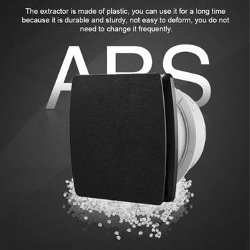 Вытяжной вентилятор для ванной комнаты Водонепроницаемый настенный вентилятор