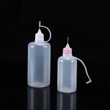 Butelka z igłą PE - 30 ml - aplikator - do dozowania płynów