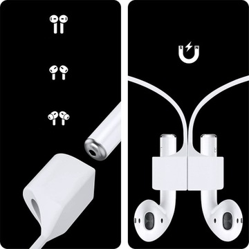 МАГНИТНЫЙ КАБЕЛЬНЫЙ РЕМЕНЬ ДЛЯ AIRPODS FREEBUDS