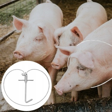 Регулируемый держатель для свиней из нержавеющей стали