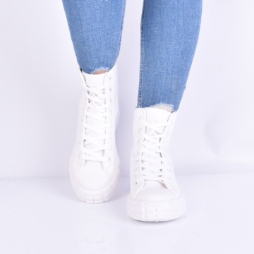 ВЫСОКИЕ ЖЕНСКИЕ КРОССОВКИ НА ПЛАТФОРМЕ С СУМКОЙ