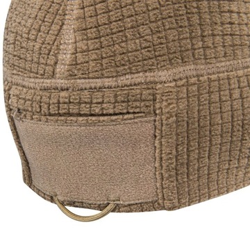 Czapka polarowa zimowa Helikon Range Beanie Grid Fleece - Coyote M