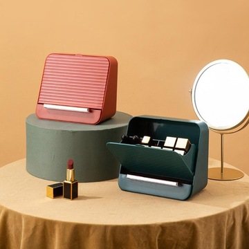 Держатель для ящика для хранения Косметичка Органайзеры зеленый