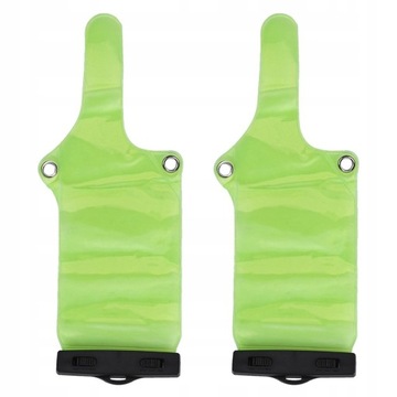 Водонепроницаемый чехол для рации 2 шт., зеленый