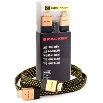 Kabel HDMI 2.0 High Speed 4k UHD 48bit MIEDŹ 1.5 m