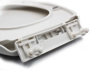 ЖЕСТКОЕ СИДЕНЬЕ ДЛЯ УНИТАЗА, МЕДЛЕННО ЗАКРЫВАЮЩИЙСЯ УНИТАЗ, УНИВЕРСАЛЬНЫЙ БЕЛЫЙ