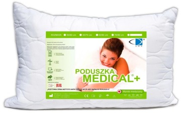 GRUBA PODUSZKA MEDICAL ZAMEK 40X60 DZIECKA 60X40
