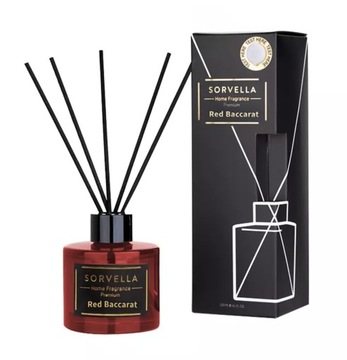 SORVELLA RED BACCARAT PATYCZKI ZAPACHOWE PERFUMOWANY DYFUZOR ZAPACH DO DOMU