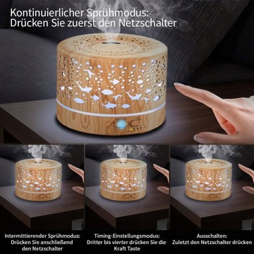 Dyfuzor Zapachowy, Nawilżacz Powietrza Lampa