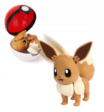 POKEMON POKEBALL CLIP N GO FIGURKA EEVEE POKEMON