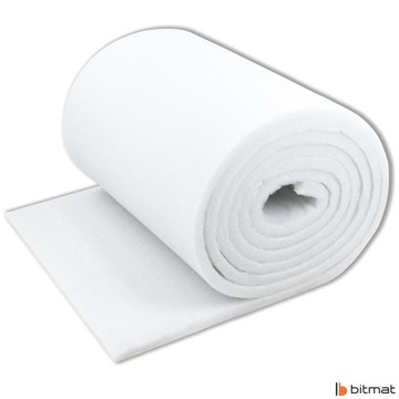 Ткань фильтровальная нетканая Фильтр для рекуператора вентиляции М5 50мм в рулоне