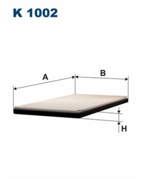 FILTR KABINA K1002 FILTRON