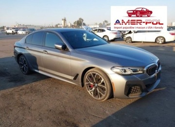 BMW Seria 5 G30-G31 2021 BMW Seria 5 2021r., 530e, Plug-In Hybrid, od ubezpieczalni 2.0 Hybryda