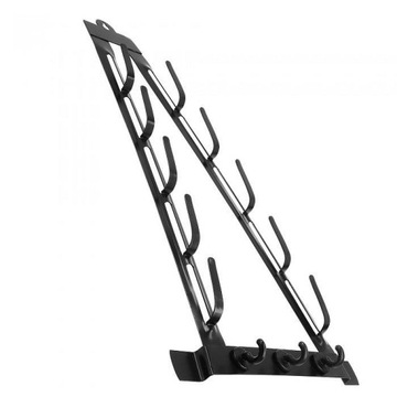 ВЕШАЛКА ДЛЯ КРЫШЕК + КРЮЧКИ 57см. ЧЕРНАЯ ПОЛЬША