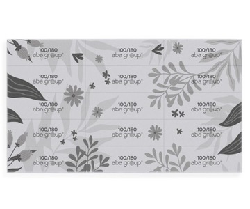 Polerka do Paznokci Blok Buffer 100/180 Aba Group Flowers Zestaw 45 szt