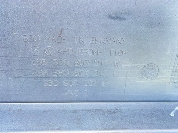 ПЕРЕДНИЙ БАМПЕР ХРОМ VW PASSAT B5 FL LIFT 3B0 00-05